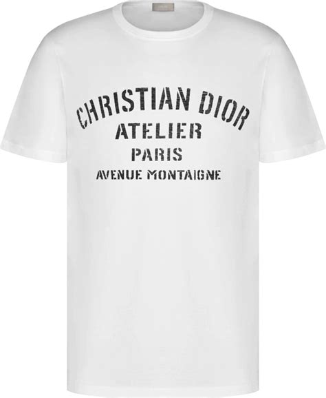 christian dior atelier white t shirt|Christian Dior atelier sweater.